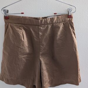 Kaos Italian Brown Tailored Shorts – 44